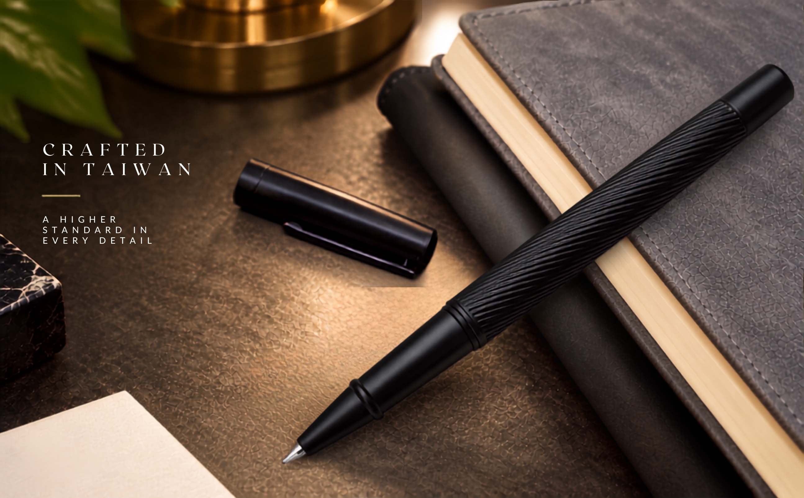 Black Mamba Premium Metal Rollerball Pen — detail 1