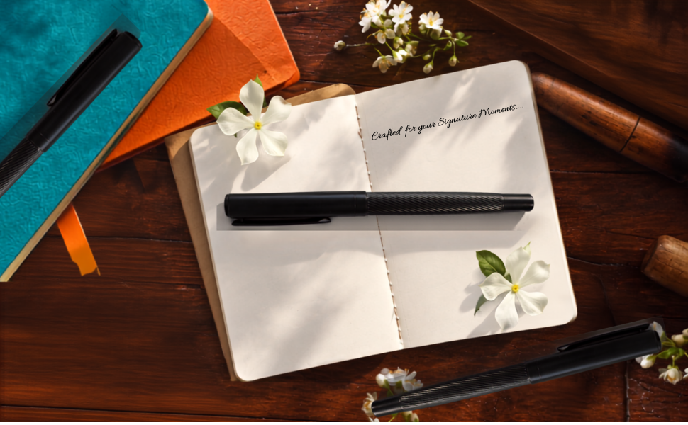 Black Mamba Premium Metal Rollerball Pen — detail 3